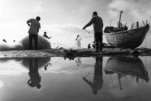 Nhiếp ảnh gia Nguyễn An Di - Street Life Reflection of fishing village 